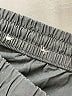 Unbranded Solid Black Athletic Shorts Size L - photo 3