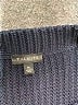 Talbots 100% Cotton Stripes Blue Pullover Sweater Size M - photo 7