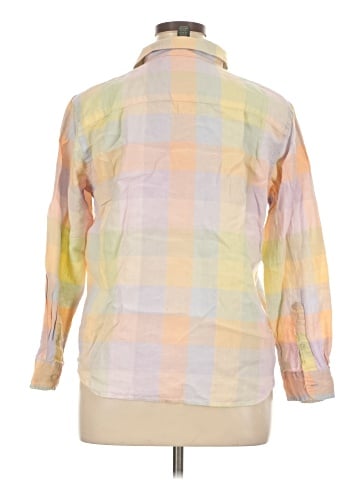 Lauren by Ralph Lauren Long Sleeve Button-Down Shirt (view 2)