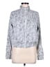 Lululemon Athletica Metallic Silver Track Jacket Size 8 - photo 1
