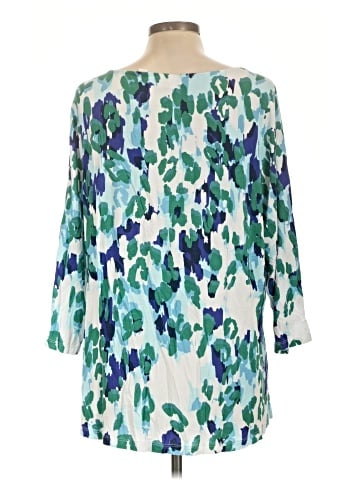 Belle By Kim Gravel 3/4 Sleeve Blouse (view 2)