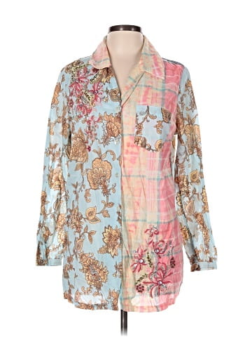 Soft Surroundings 3/4 Sleeve Button-Down Shirt (view 1)