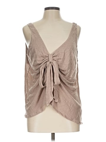Mustard Seed Sleeveless Blouse (view 1)