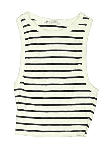 Zara Sleeveless T-Shirt (view 1)