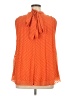 ASOS Design 100% Polyester Orange Sleeveless Blouse Size 14 - photo 2