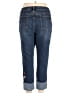 Chico's Floral Blue Jeans Size XL (3.5) - photo 2