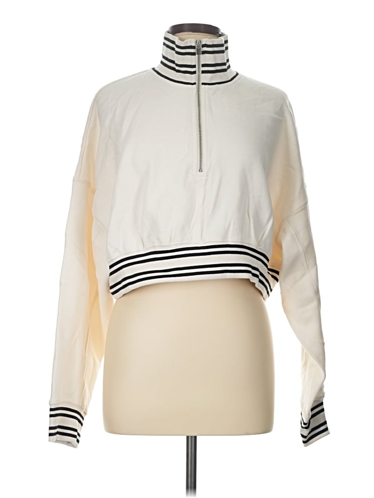 Express Pullover Sweater In Ivory