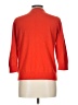Talbots 100% Cotton Orange Cardigan Size Lg Petite - photo 2
