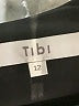 Tibi Solid Black Cocktail Dress Size 12 - photo 7