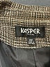 Kasper Houndstooth Gray Blazer Size 4 Petite - photo 6