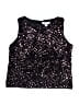 Zara 100% Polyester Black Sleeveless Blouse Size 13/14y - photo 1
