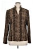 DressBarn Animal Print Brown Blazer Size XL - photo 1