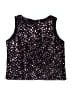 Zara 100% Polyester Black Sleeveless Blouse Size 13/14y - photo 2