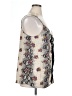 Suzanne Betro 100% Polyester Ivory Sleeveless Blouse Size XL - photo 4