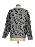 Charlie Paige Animal Print Gray Pullover Sweater Size M - photo 2