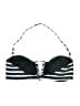 MICHAEL Michael Kors Stripes Blue Swimsuit Top Size M - photo 2