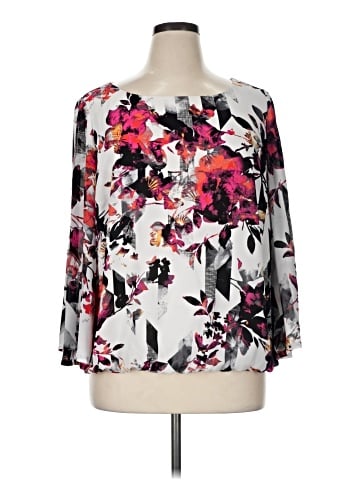 Alfani 3/4 Sleeve Blouse (view 1)