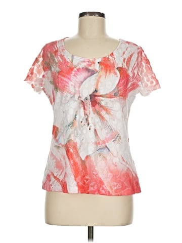 Laura Ashley Short Sleeve Blouse (view 1)