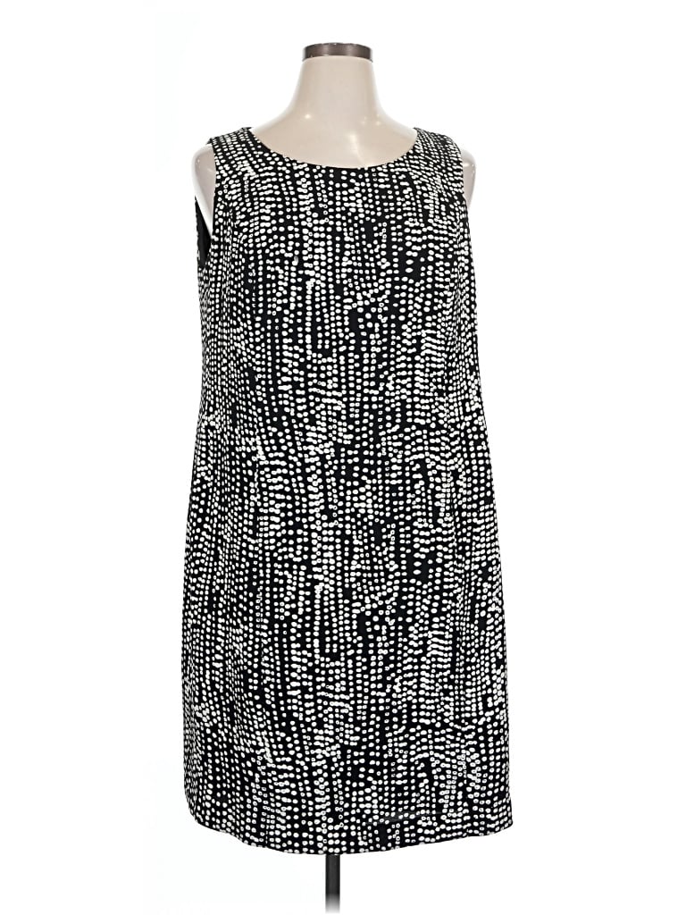 Pre-owned Jones Studio Casual Dress In Black
