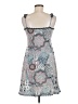 BCBGMAXAZRIA Paisley Gray Casual Dress Size M - photo 2
