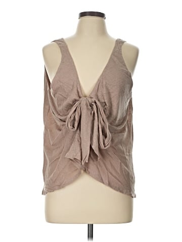 Mustard Seed Sleeveless Blouse (view 1)