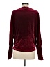 Boston Proper Burgundy Long Sleeve Blouse Size S - photo 2