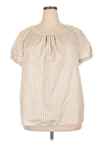 Lane Bryant Short Sleeve Blouse (view 1)