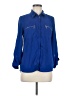 New Look Blue Long Sleeve Blouse Size M - photo 1