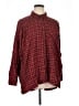 BDG Plaid Red Long Sleeve Button-Down Shirt Size XL - photo 1