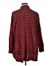 BDG Plaid Red Long Sleeve Button-Down Shirt Size XL - photo 2