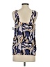 Equipment 100% Polyester Purple Sleeveless Blouse Size XS - photo 2