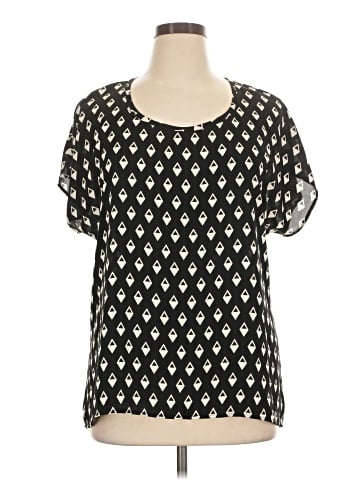 Pleione Short Sleeve Blouse (view 1)