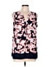 Tommy Hilfiger 100% Polyester Blue Sleeveless Blouse Size L - photo 1