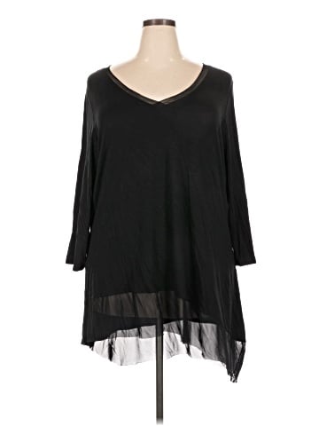 Cable & Gauge 3/4 Sleeve Top (view 1)