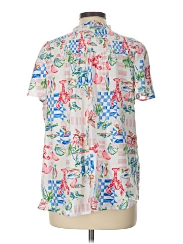 Crown & Ivy Short Sleeve Blouse (view 2)