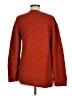 Equipment 100% Wool Solid Orange Wool Pullover Sweater Size M - photo 2
