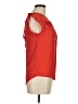 E&M Collection Red Short Sleeve Blouse Size M - photo 4