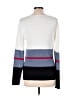 Tommy Hilfiger 100% Cotton Color Block White Pullover Sweater Size L - photo 2