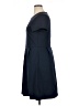 Lands' End Solid Blue Casual Dress Size 14 - photo 5