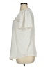 Ann Taylor 100% Polyester Ivory Short Sleeve Blouse Size XL - photo 5
