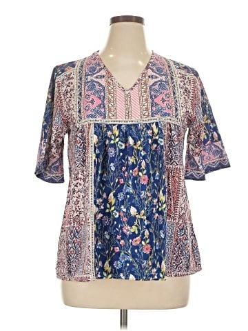 Unbranded Short Sleeve Blouse (view 1)