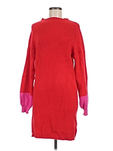 Line & Dot Turtleneck Sweater (view 1)