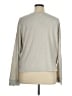 Nic + Zoe Silver Pullover Sweater Size XL - photo 2