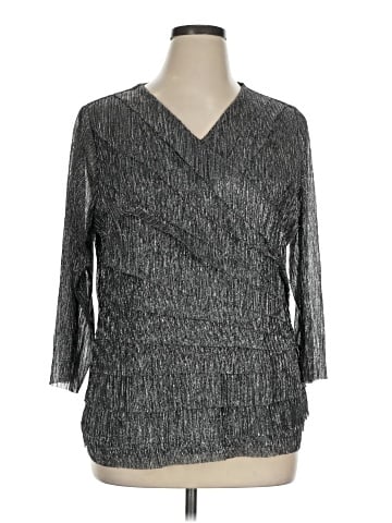 Cj Banks 3/4 Sleeve Blouse (view 1)