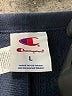 Champion Stripes Blue Pullover Sweater Size L - photo 7