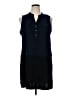 Alfani 100% Polyester Blue Casual Dress Size 14 - photo 1