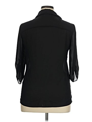 Contempo 3/4 Sleeve Blouse (view 2)