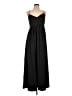 J.Crew 100% Polyester Solid Black Casual Dress Size 10 - photo 1