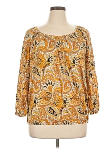 MICHAEL Michael Kors 3/4 Sleeve Blouse (view 1)