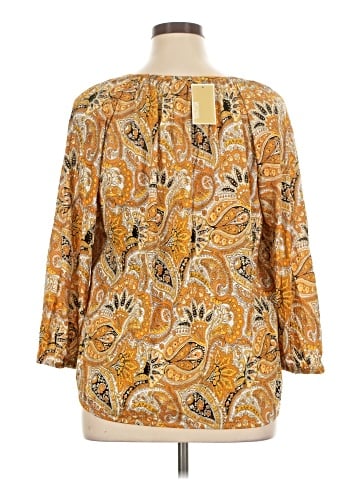 MICHAEL Michael Kors 3/4 Sleeve Blouse (view 2)